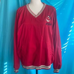 ** RARE ** VINTAGE lined, v-neck pullover jacket
